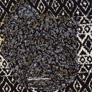 Black and white kimono